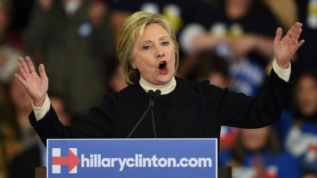 La precandidata demócrata a la Casa Blanca Hillary Clinton.