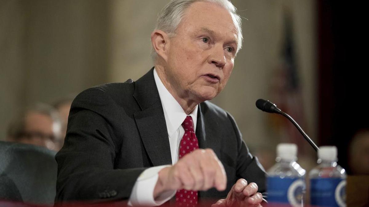 El fiscal general Jeff Sessions. Foto de archivo.