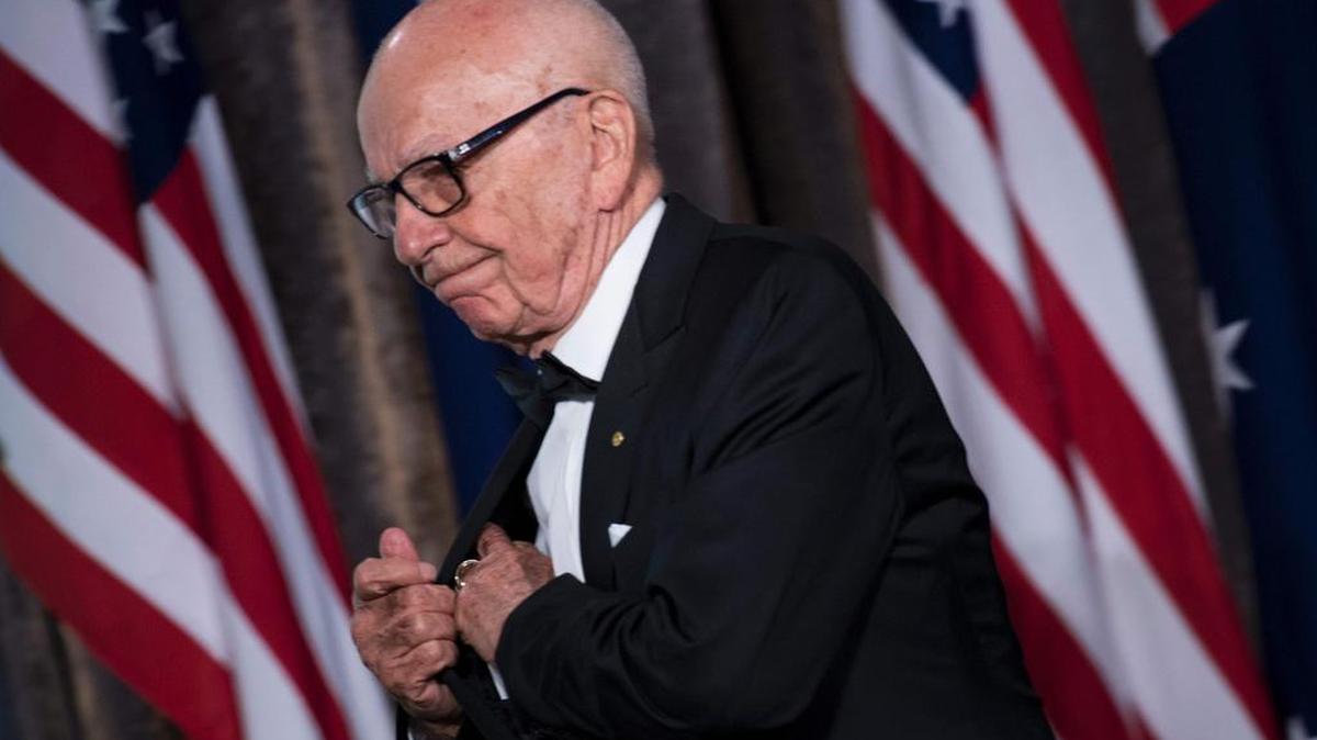 Rupert Murdoch en una foto de archivo.