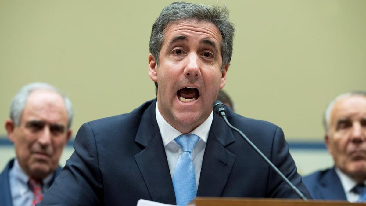 Michael Cohen, exabogado personal del presidente de Estados Unidos, Donald Trump, testifica en el Comité de Supervisión y Reforma de la Cámara Baja, este miércoles en Washington, DC.