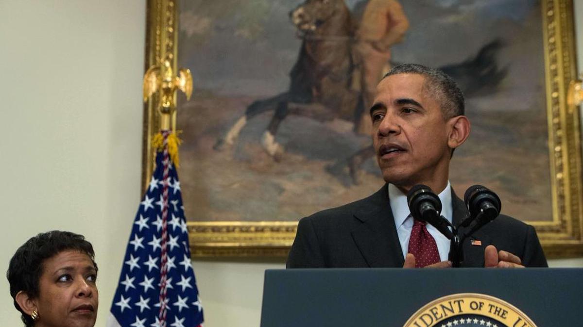 El presidente Barack Obama durante una rueda de prensa en la Casa Blanca.