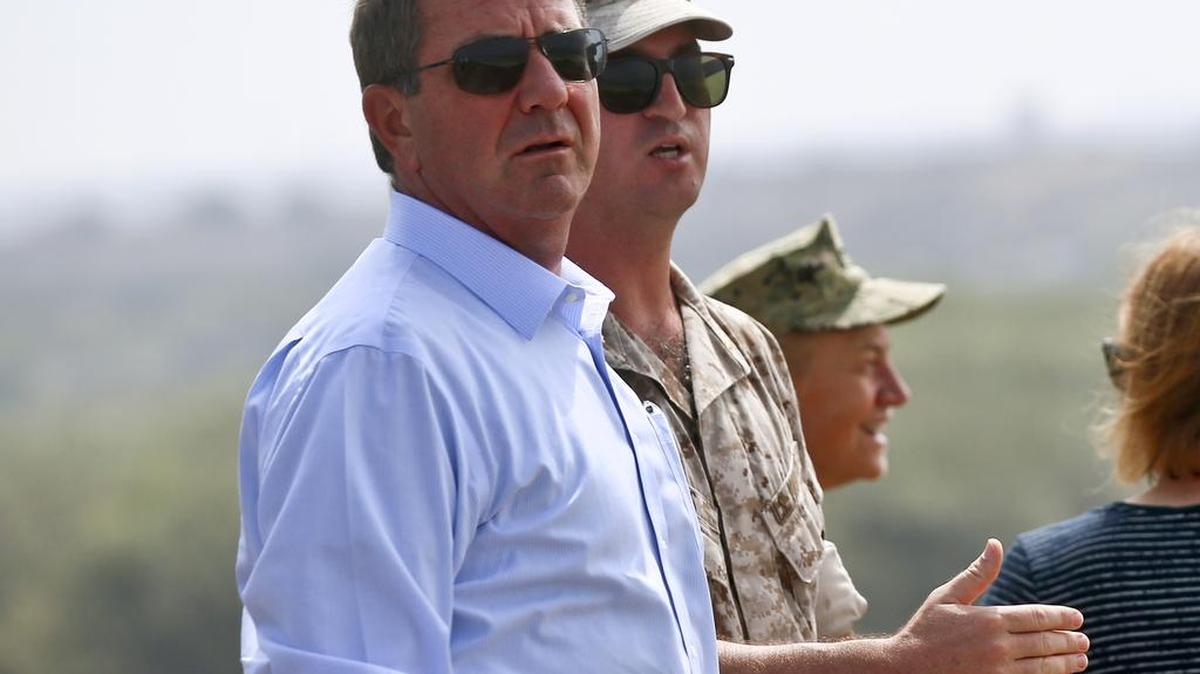 
El secretario de Defensa Ashton Carter hizo las declaraciones días después de un rebrote de la tensión entre ambas Coreas.
