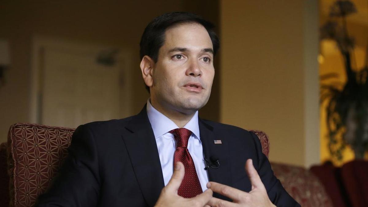 El senador republicano a la presidencia, Marco Rubio, instó al Tesoro de Estados Unidos a que aplique la solicitud de la Asamblea Nacional de bloquear las cuentas del Estado venezolano en el exterior.