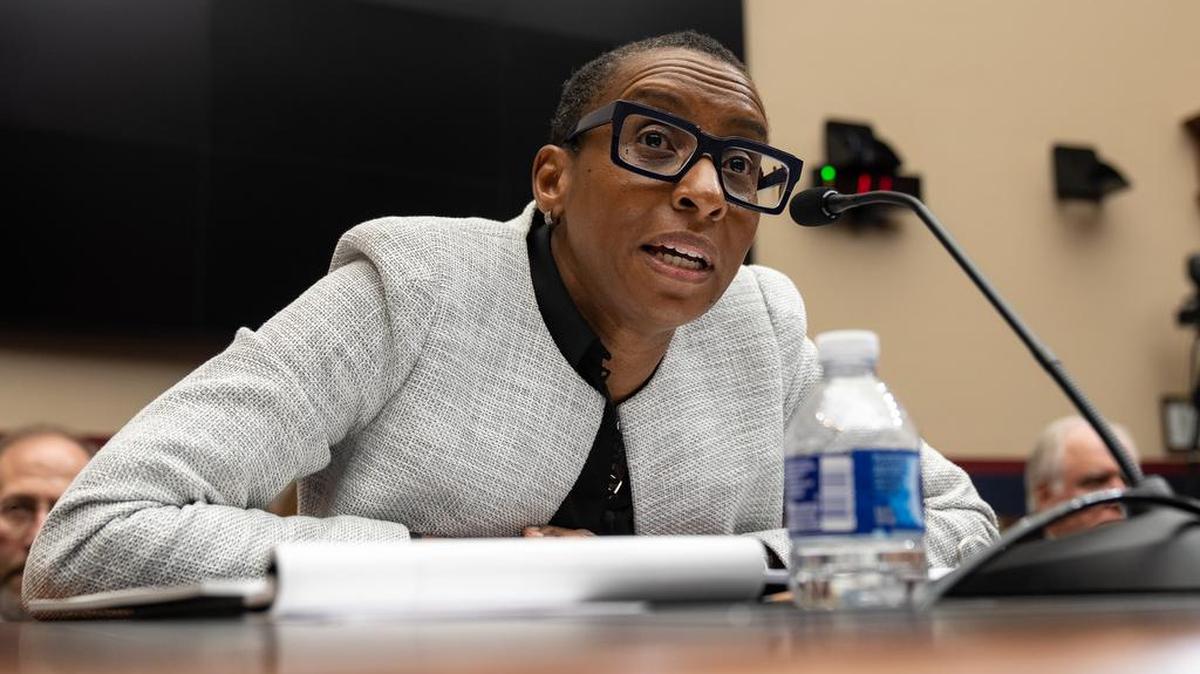 Harvard University President Claudine Gay spoke before the House Committee on Education and the Workforce at a hearing on the recent rise in antisemitism on college campuses in December, setting off a chain of events that led to her resignation.