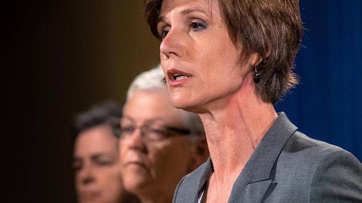 La Fiscal General interina de EEUU, Sally Yates.