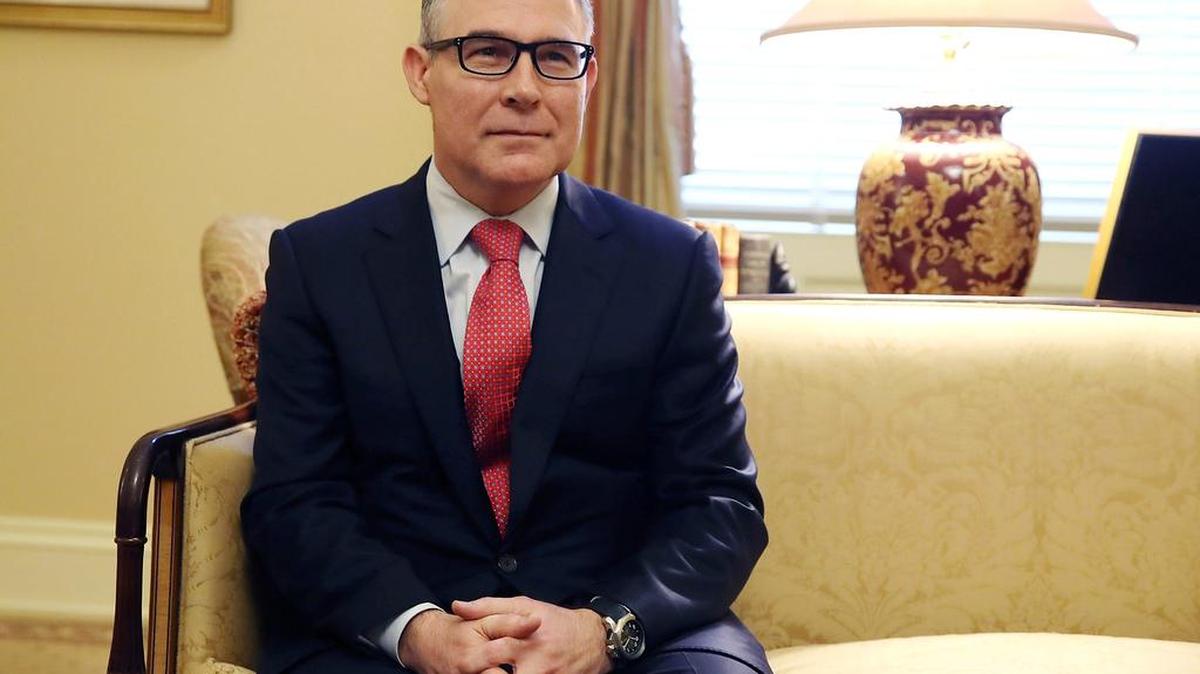 Administrador de la Agencia de Protección Ambiental (EPA): Scott Pruitt, 48 años. Fiscal general de Oklahoma, es un duro crítico de la EPA y ha introducido demandas contra regulaciones emitidas por la agencia.