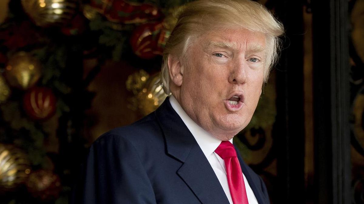 El presidente electo Donald Trump.