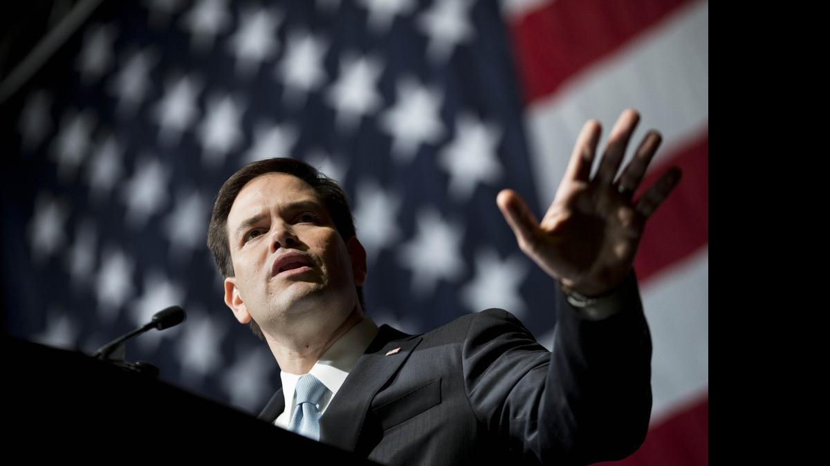 
Marco Rubio durante la Convención Republicana celebrada en Georgia el pasado 15 de mayo.


