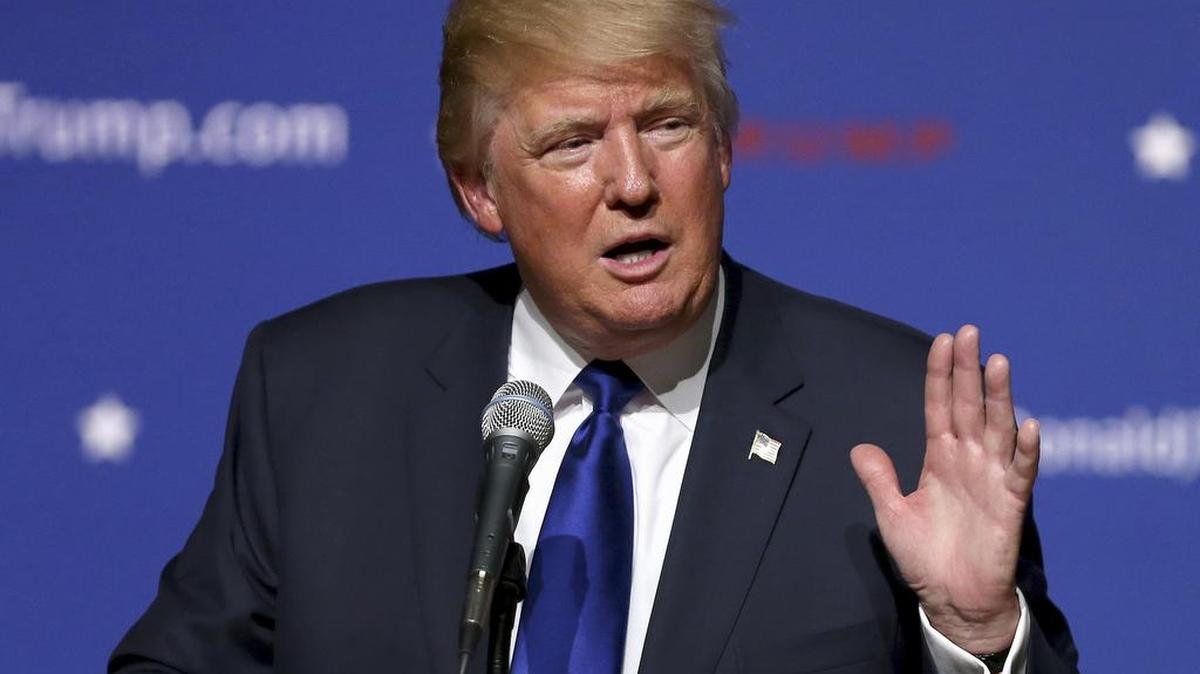 
“No quiero grupos de presión, no quiero intereses especiales, no quiero ningún tipo de condiciones”, dijo Donald Trump.
