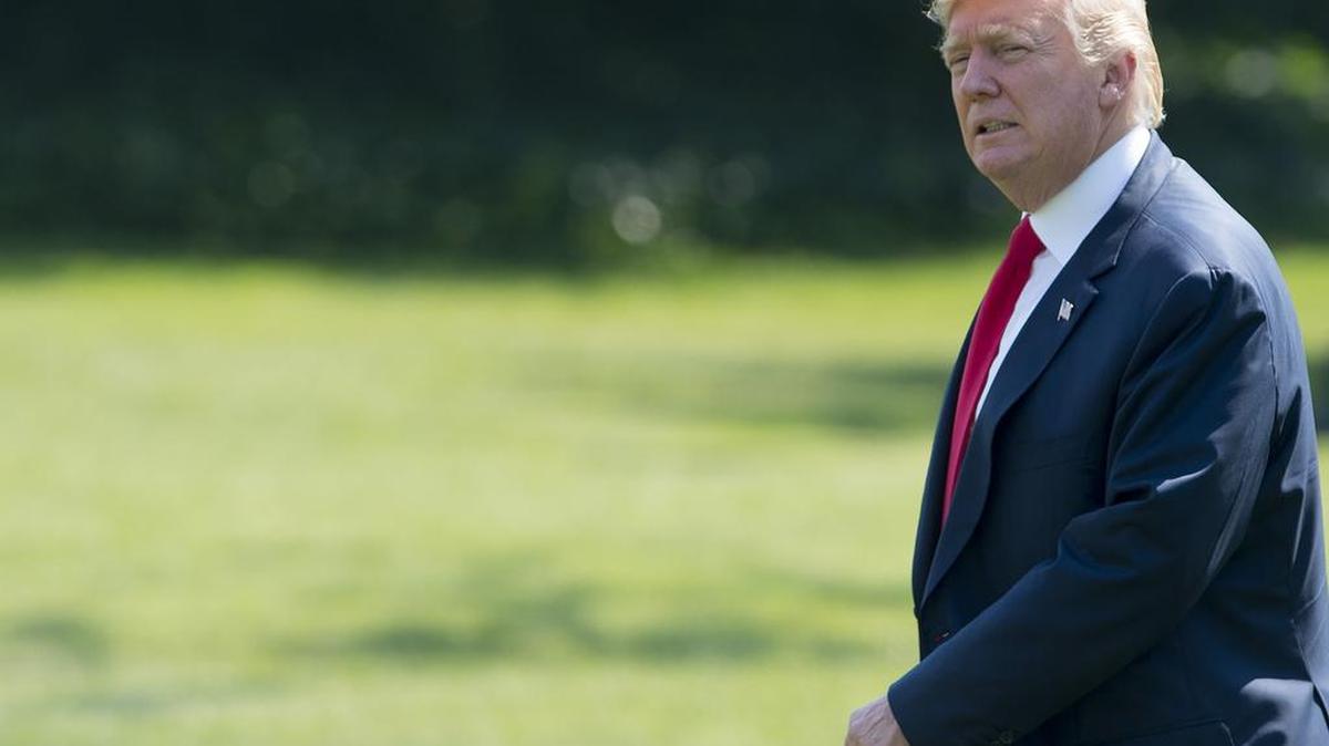 El presidente de Estados Unidos, Donald Trump.