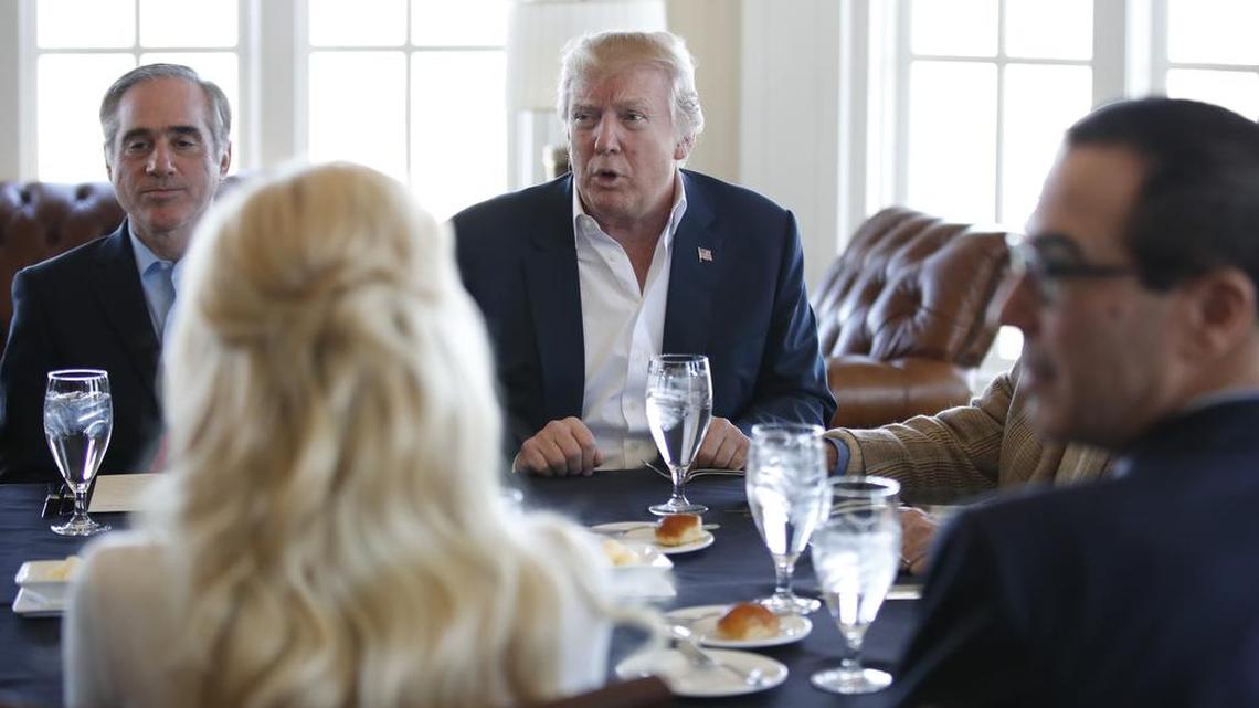 El presidente Donald Trump el 11 de marzo de 2017.