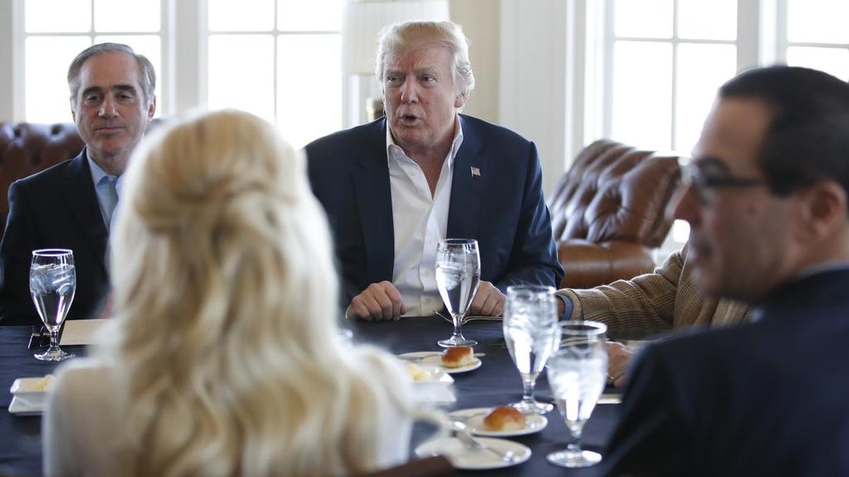 El presidente Donald Trump el 11 de marzo de 2017.