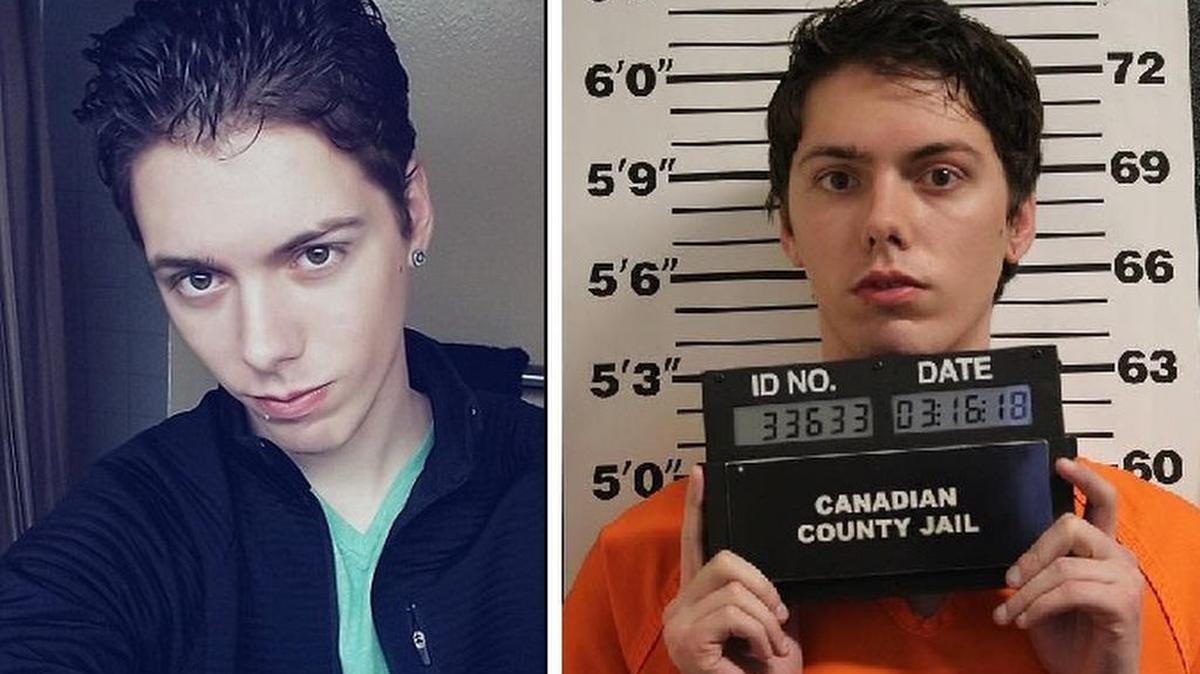 Taylor Kilgore, de 21 años, fue arrestado este viernes en Oklahoma.