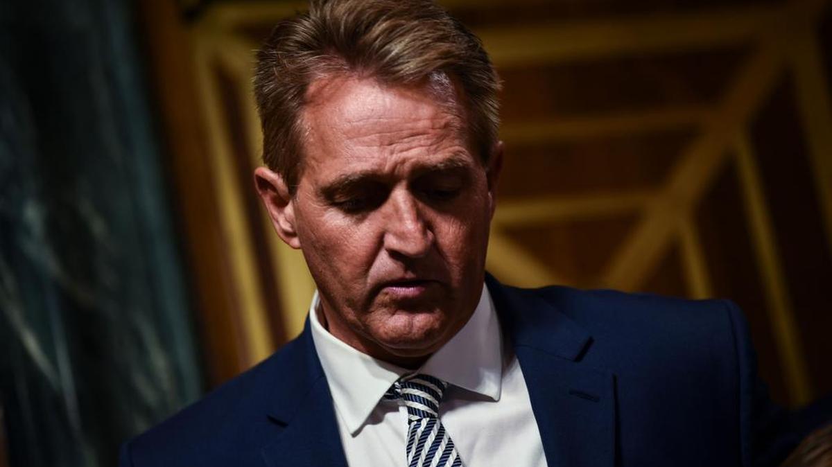 El senador Jeff Flake.
