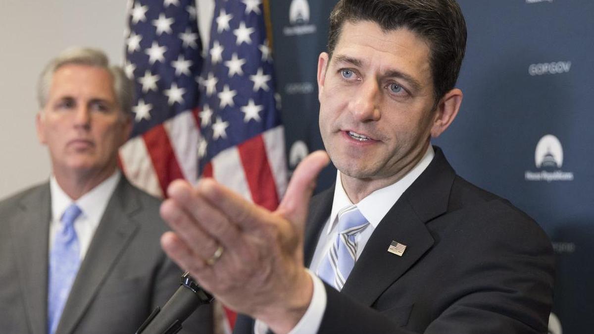 El presidente de la Cámara de Representantes, el republicano Paul Ryan, prometió que trabajará junto al presidente electo Donald Trump.