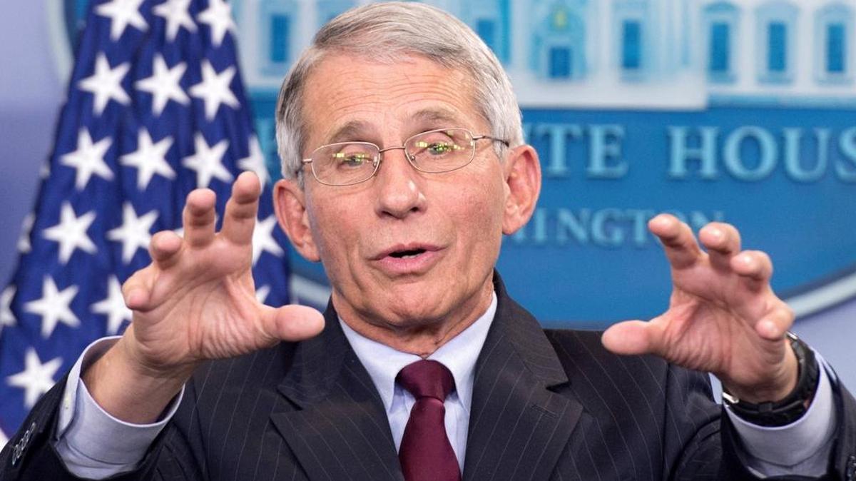 El director del Instituto Nacional de Alergias y Enfermedades Infecciosas, Anthony Fauci durante una rueda de prensa celebrada en la Casa Blanca el lunes sobre el virus del zika.