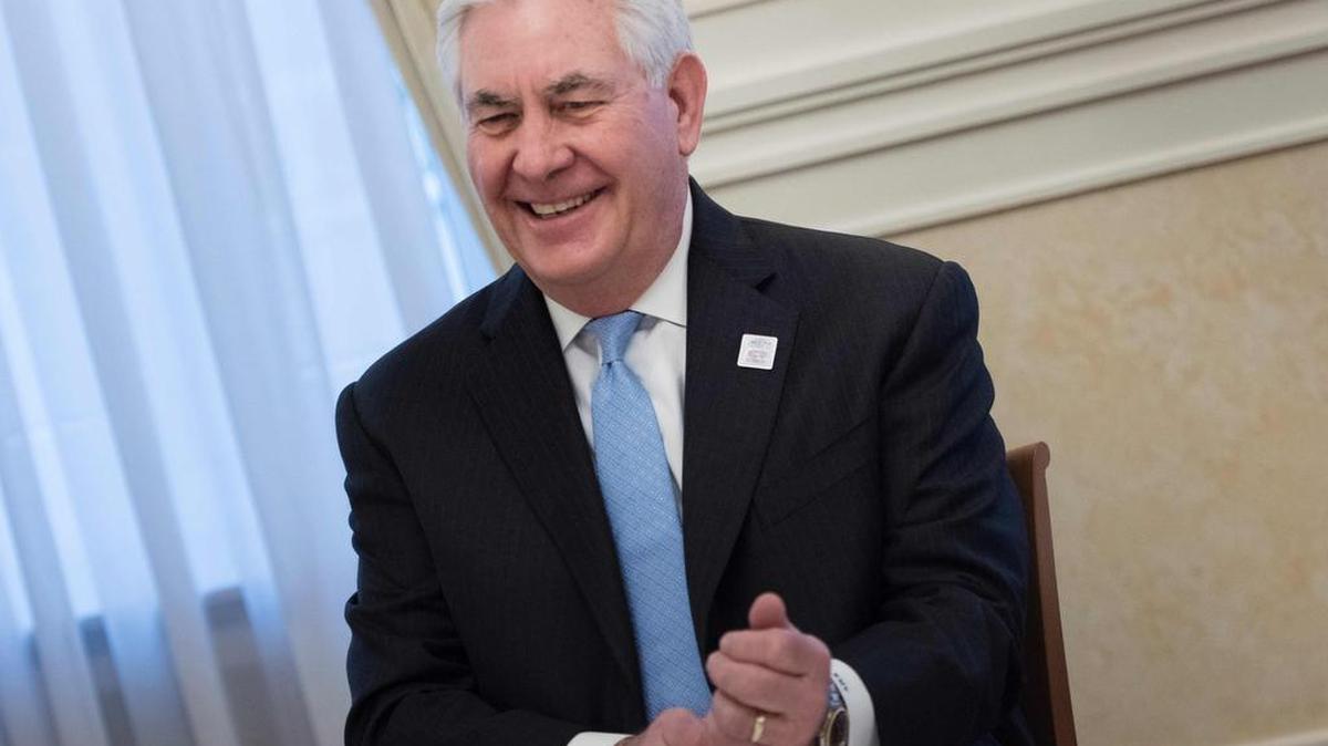 El secretario de Estado estadounidense Rex Tillerson.