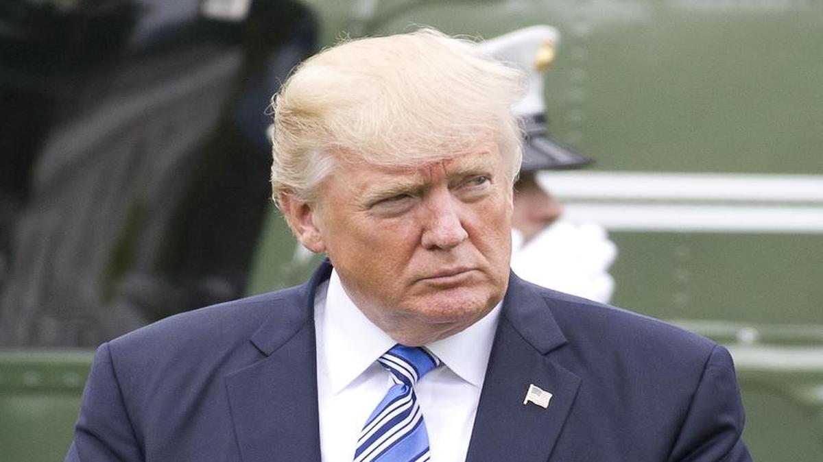 El presidente de Estados Unidos, Donald Trump, en la Casa Blanca el 13 de mayo de 2017.