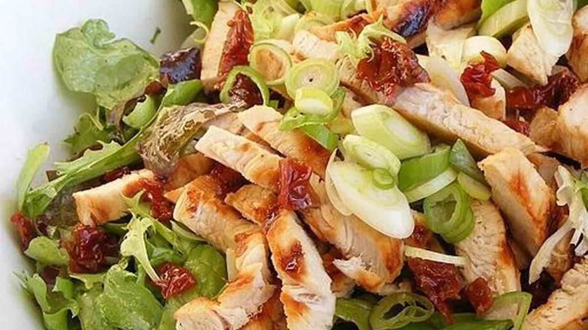 Ensalada de pavo.