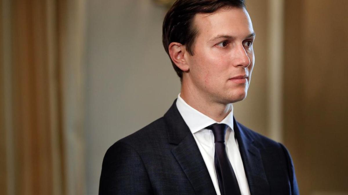 El asesor de la Casa Blanca, Jared Kushner, en un evento del presidente Donald Trump el 11 de agosto de 2017.