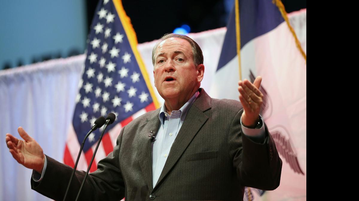 
El ex gobernador de Arkansas Mike Huckabee. 

