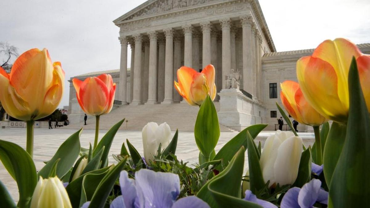 Imagen tomada el lunes de la Corte Suprema en Washington.