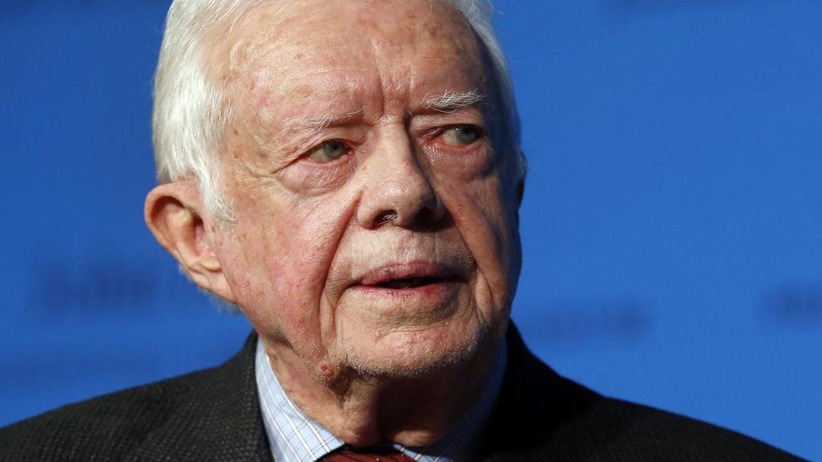 El ex presidente de Estados Unidos, Jimmy Carter. 