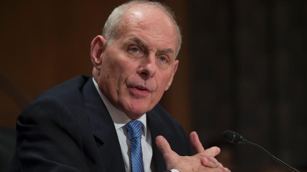 El general John Kelly en una fotografía del 10 de enero de 2017.
