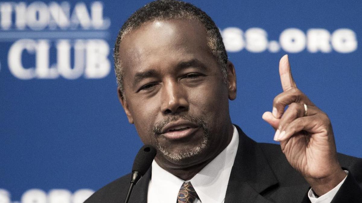 Ben Carson, un neurocirujano retirado y único contendiente negro en la carrera por la presidencia, ha hecho de West Point parte de su historia personal