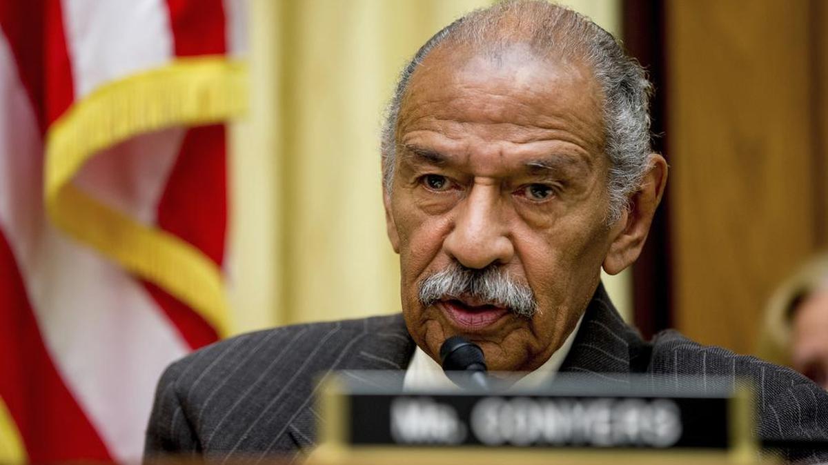 El congresista demócrata de Michigan, John Conyers, en una fotografía del 24 de mayo de 2016.