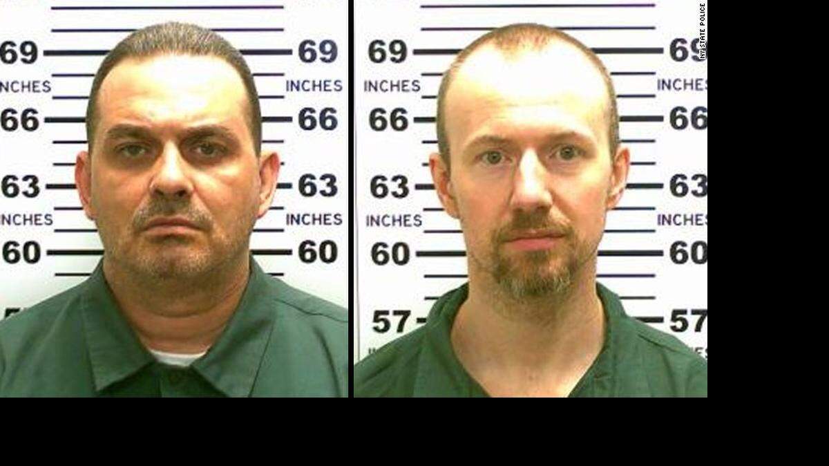 
De izquierda a derecha, Richardd Matt y David Sweat. 
