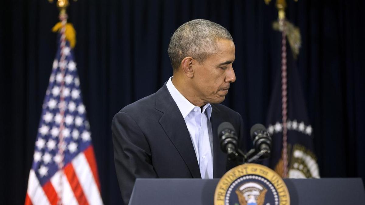 El presidente Barack Obama ha a los reporteros tras la muerte del juez Antonin Scalia aeste sêbado 13 de febrero de 2016.