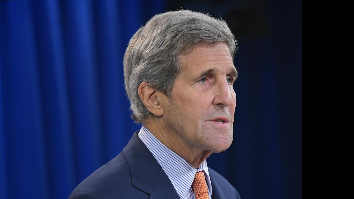 
El secretario de Estado, John Kerry habla sobre el informe publicado anualmente por el Departamento de Estado sobre las violaciones de derechos humanos perpetradas por los gobiernos. 
