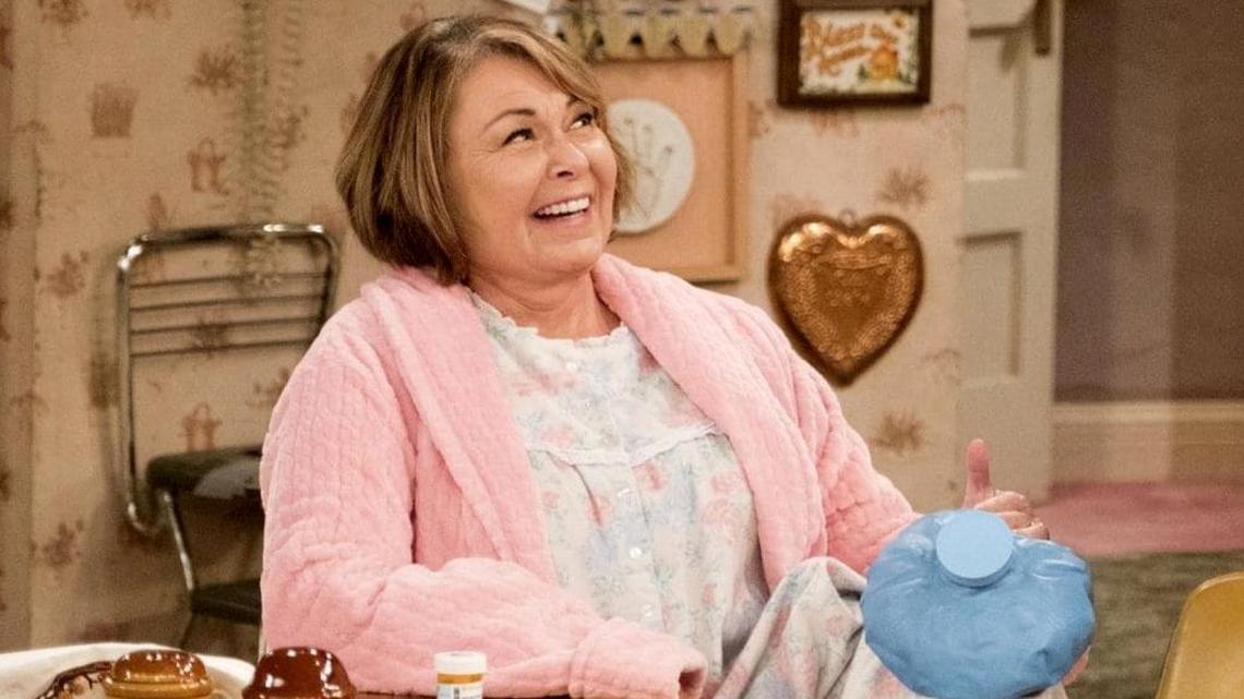 Roseanne Barr, en el show de televisión, “Roseanne”.