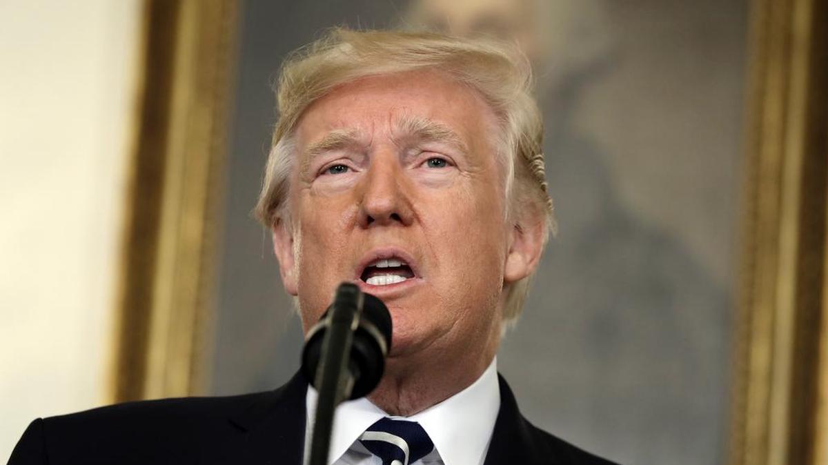 El presidente Donald Trump condenó este lunes como “un acto de pura maldad” el tiroteo ocurrido anoche en Las Vegas.