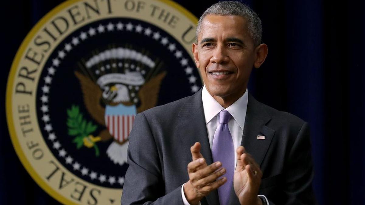 El presidente Barack Obama antes de la firma del 21st Century Cures Act, el 13 de diciembre, en Washington, DC.