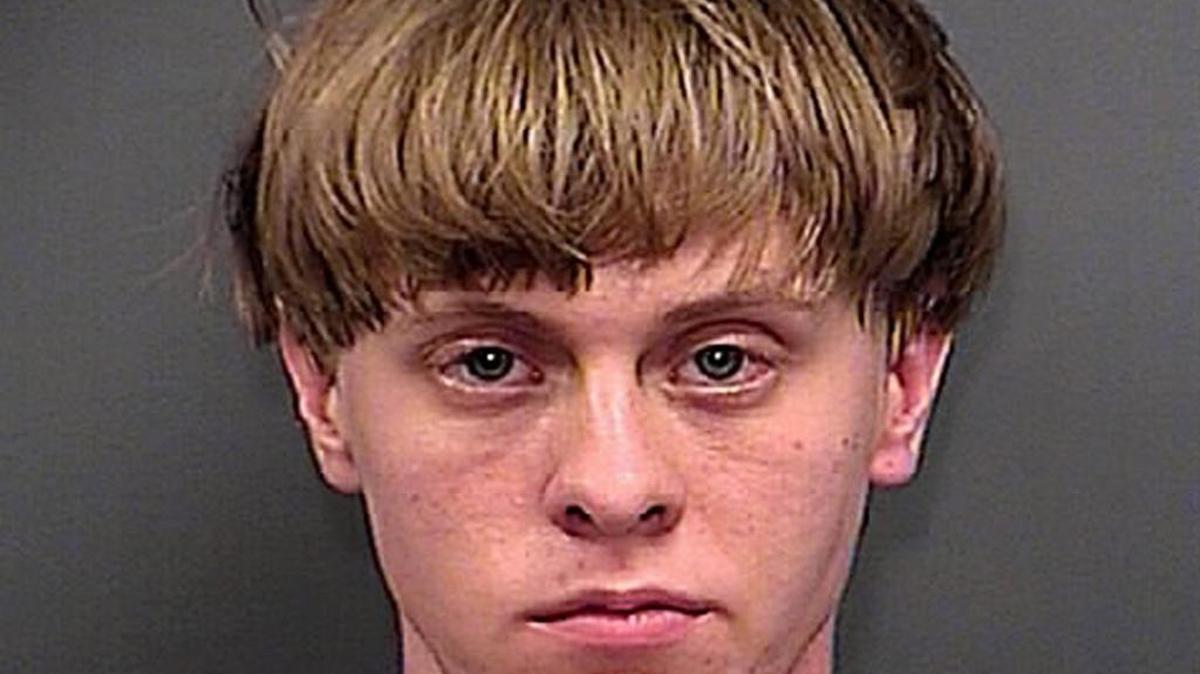 Foto de Dylann Roff tras ser detenido el 18 de junio de 2015.