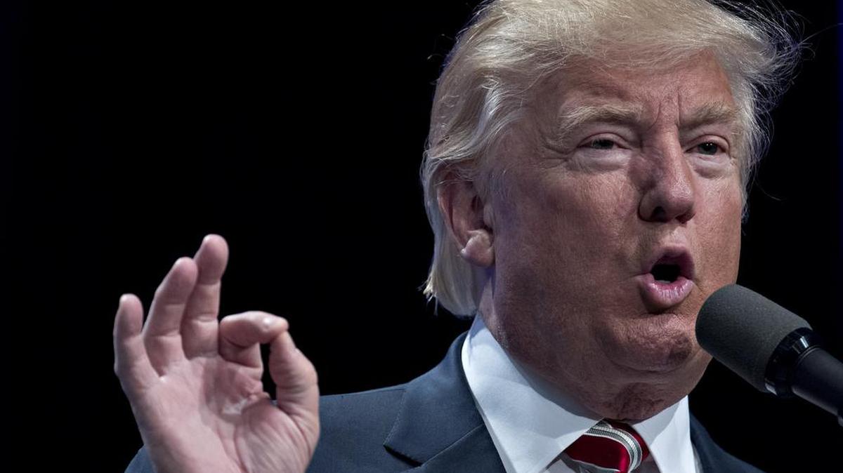 El candidato republicano Donald Trump en un evento en Pittsburgh, Pensilvania, el jueves 22 de septiembre de 2016.