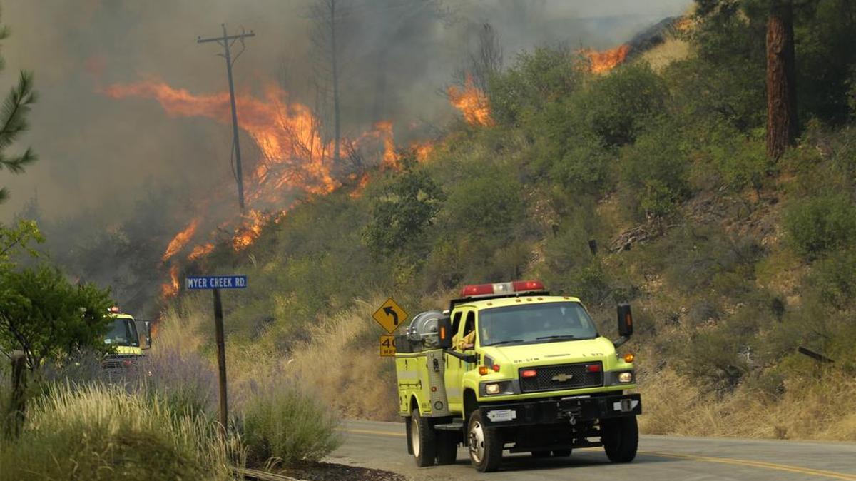 
Los 10 estados afectados por los grandes incendios son Arizona, California, Idaho, Louisiana, Montana, Nevada, Carolina del Norte, Oregon, Texas y Washington.
