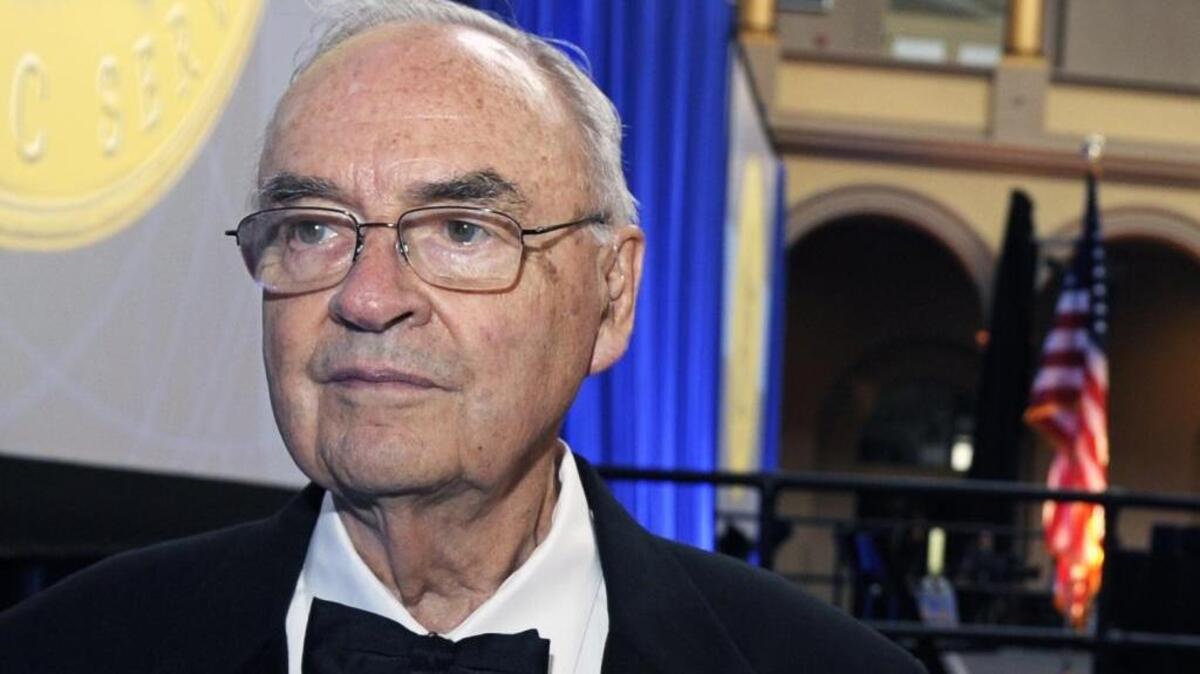 El ex senador de Estados Unidos, Harris Wofford, en una foto del 21 de junio del 2011.