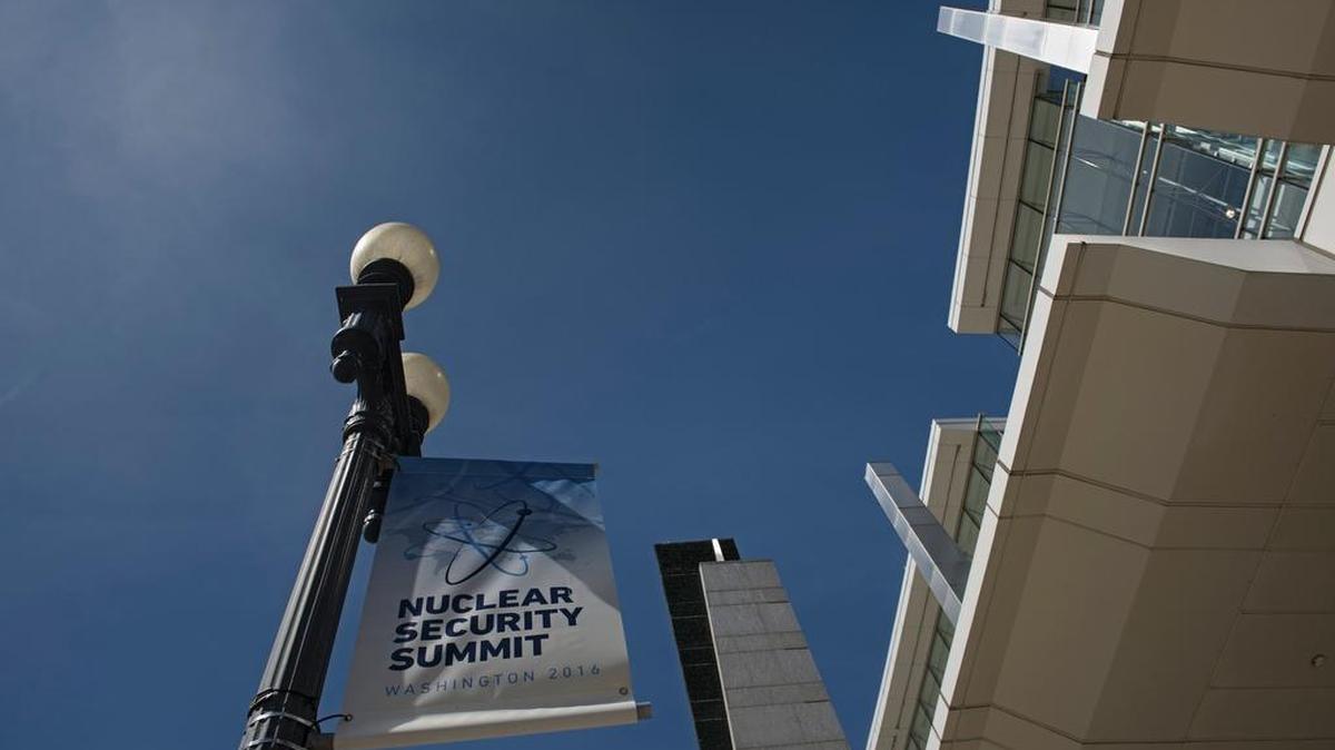 Vista del Centro de Convenciones de Washington, donde tendrá lugar la Cumbre de Seguridad Nacional convocada por Obama con la participación de 50 países.