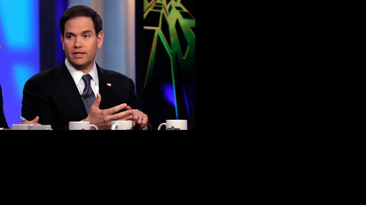 
El senador republicano Marco Rubio. 


