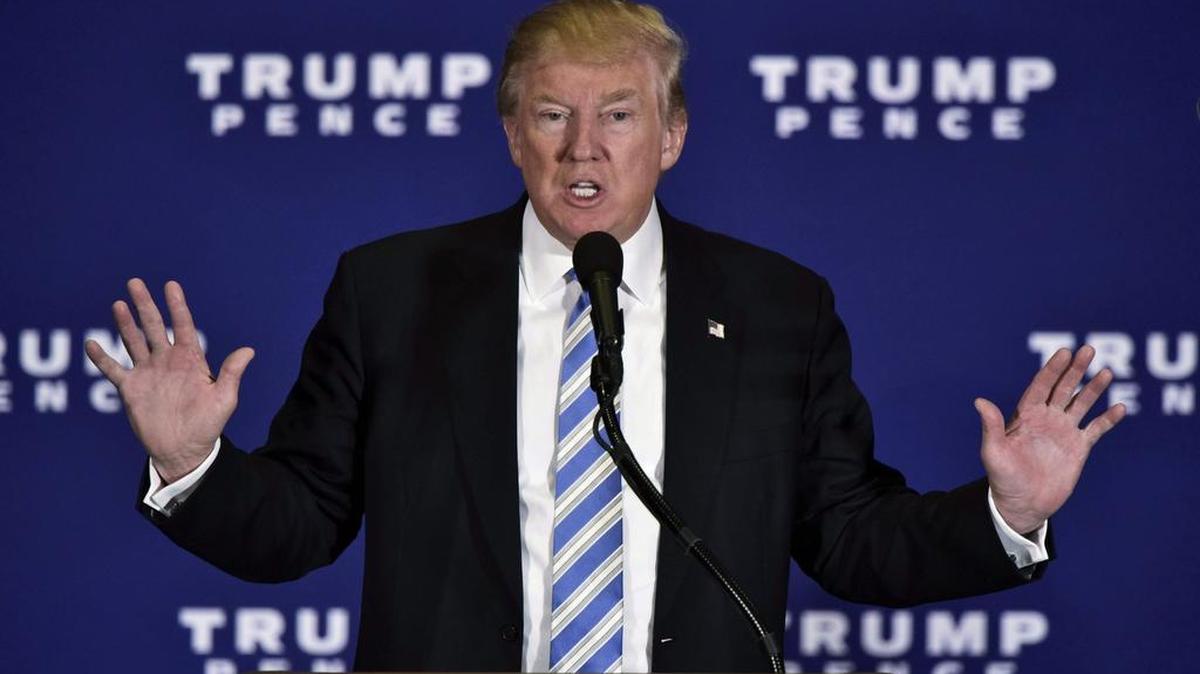 El presidente electo, Donald Trump, en una foto de octubre de 2016.
