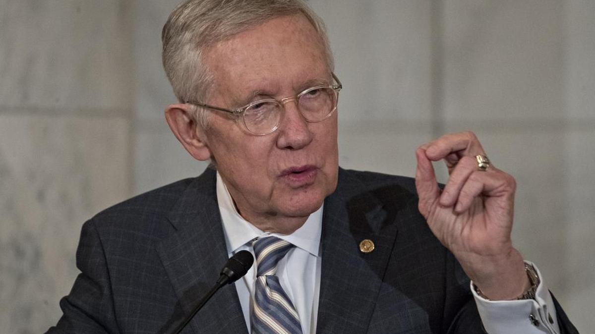 El senador Harry Reid, un demócrata de Nevada.