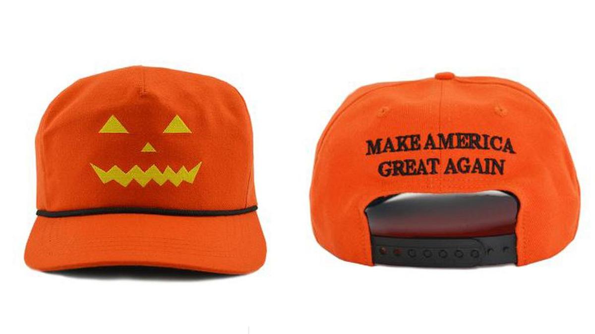 Gorra especial del comité de recaudación de fondos de Donald Trum para el día de Halloween