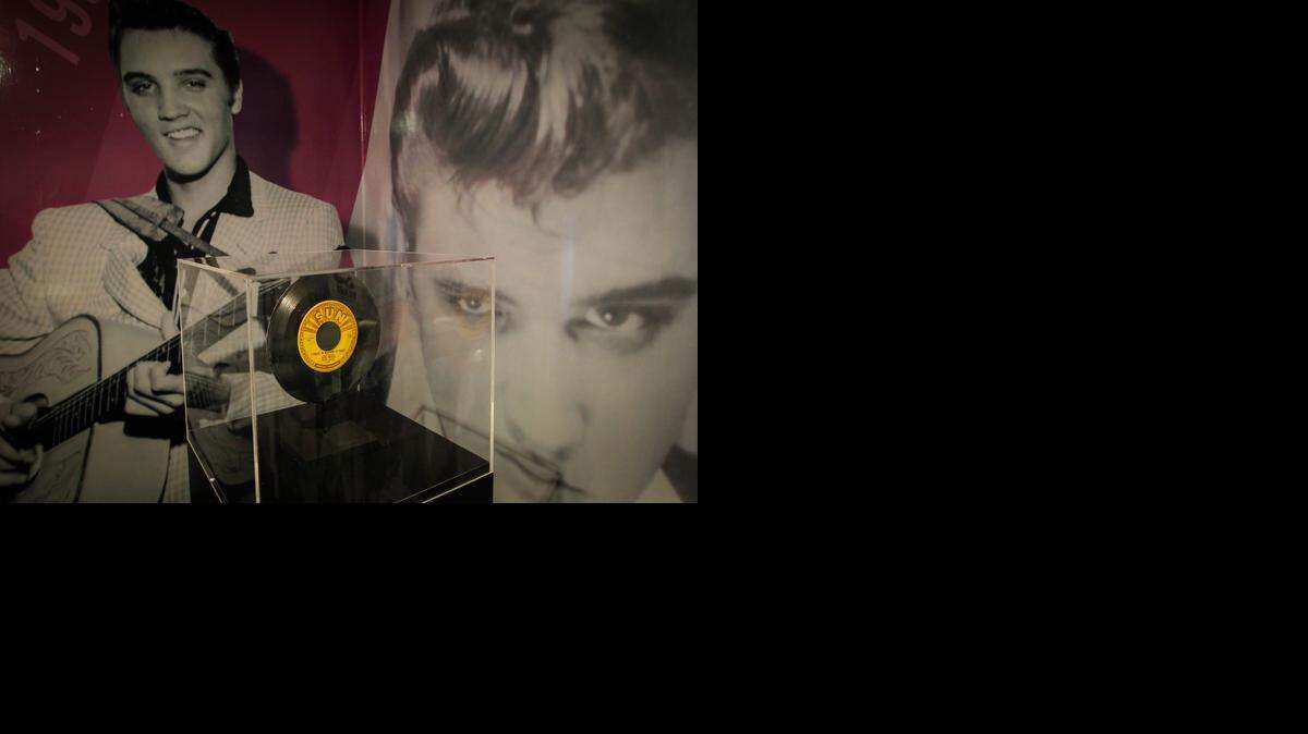 <cutline_leadin>La figura</cutline_leadin> de Elvis Presley, probablemente la estrella más reluciente del Olimpo de la música popular del siglo XX, cumple el 80 aniversario de su nacimiento.