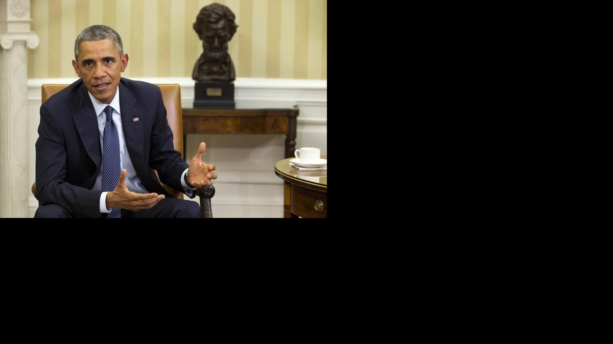 
El presidente Barack Obama habla con la prensa en la Casa Blanca acerca de la respuesta estadounidense al peligro de expansión de la enfermedad.


