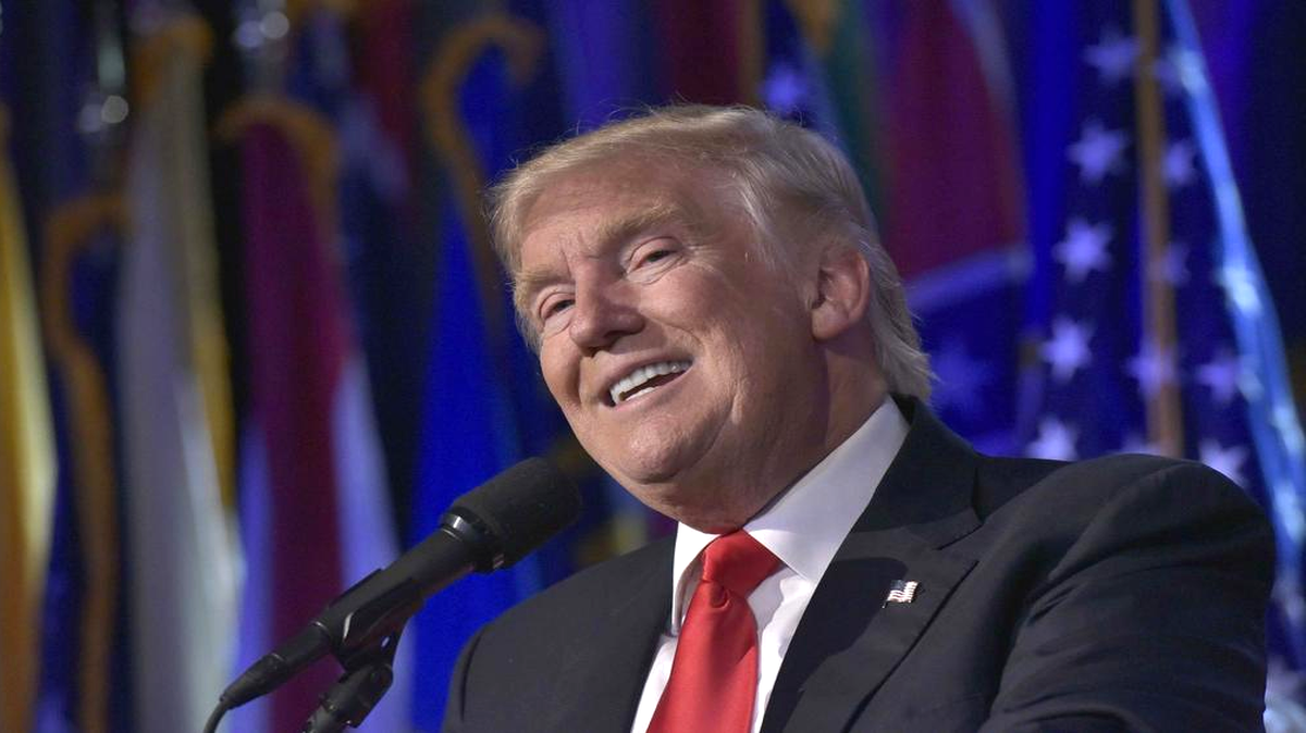 El presidente electo de Estados Unidos, Donald Trump.