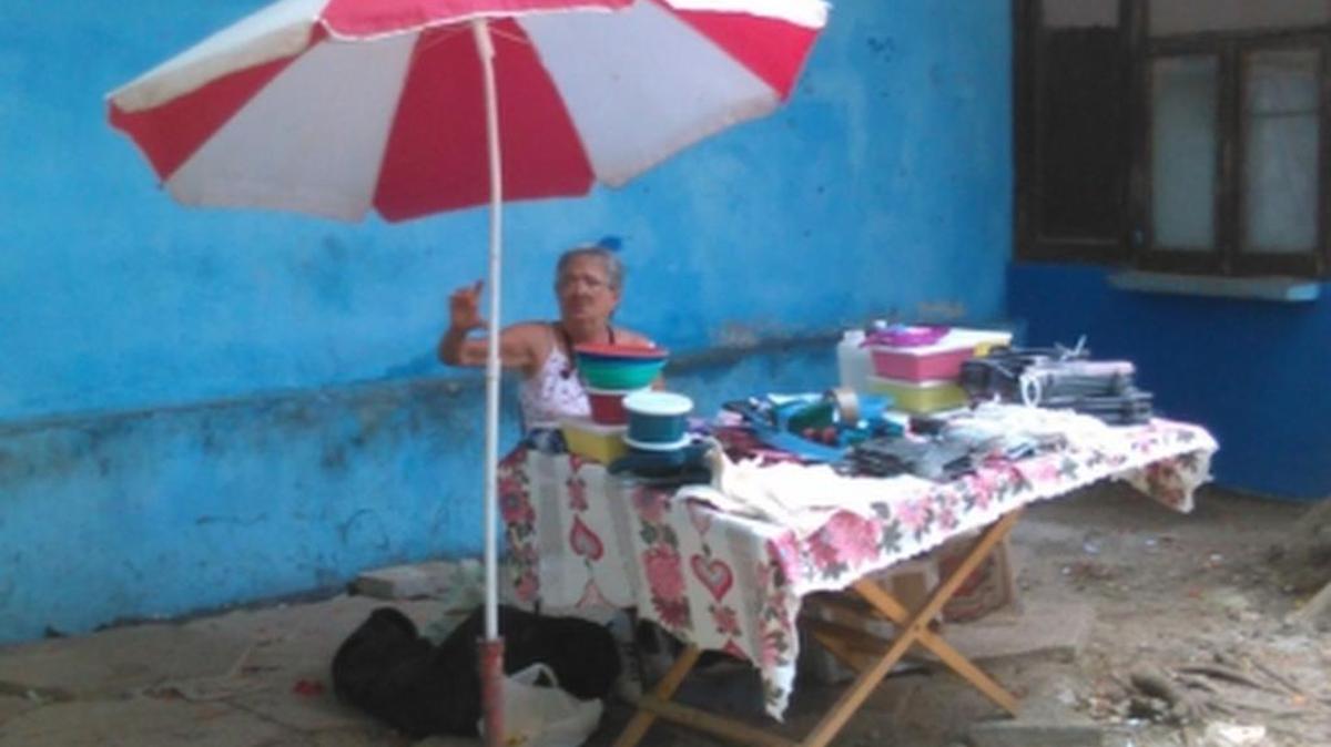 Cuentapropista en La Habana.