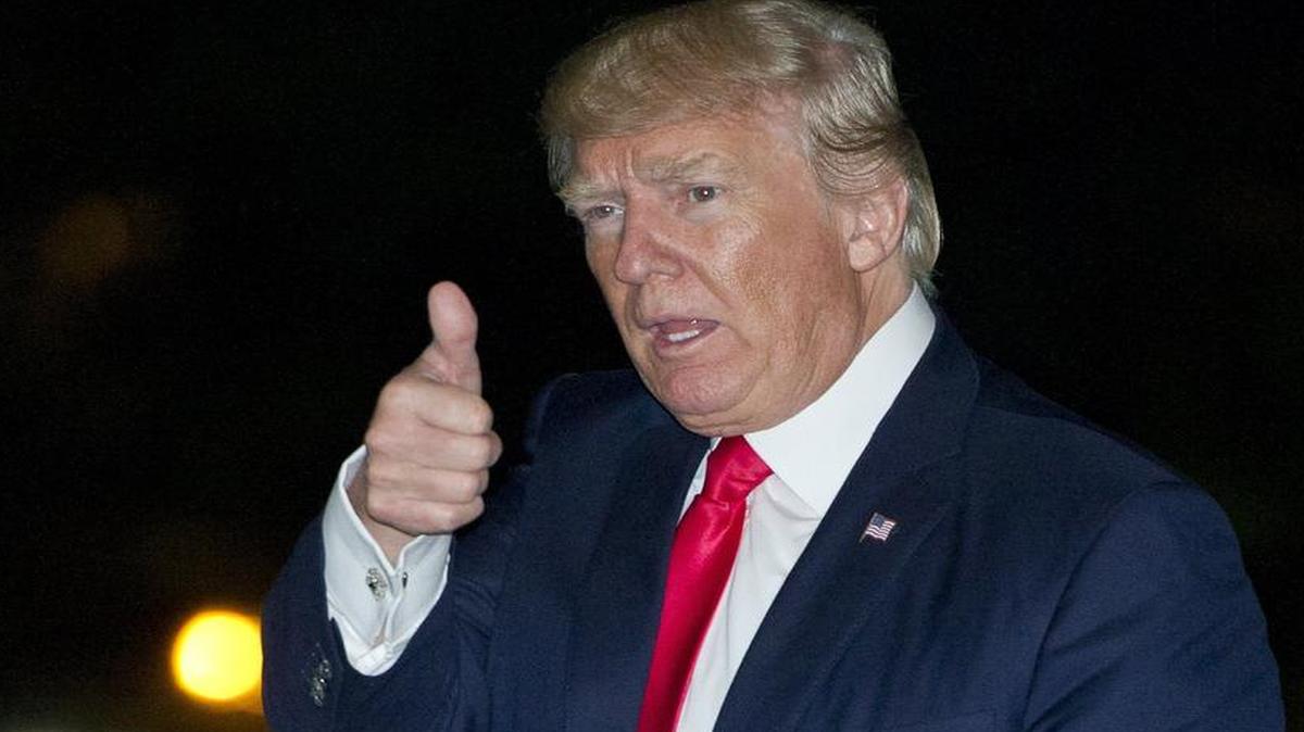 El presidente de los Estados Unidos, Donald J. Trump.